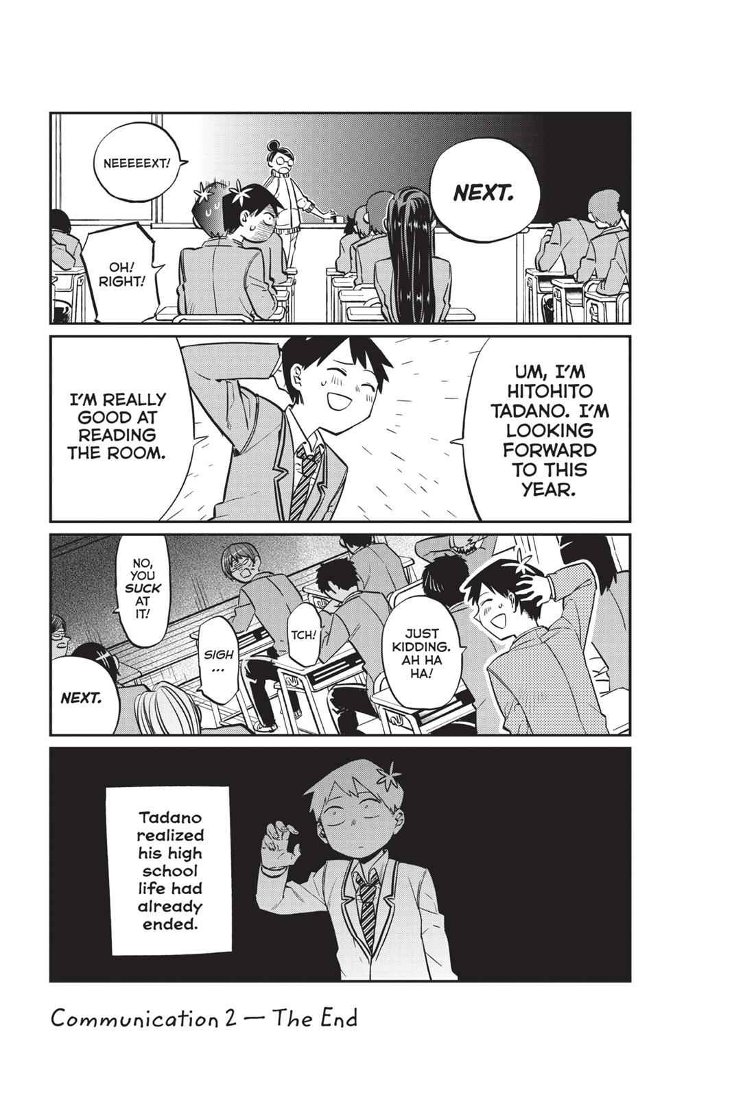 Komi Can't Communicate Chap 2 - Next Chap 3