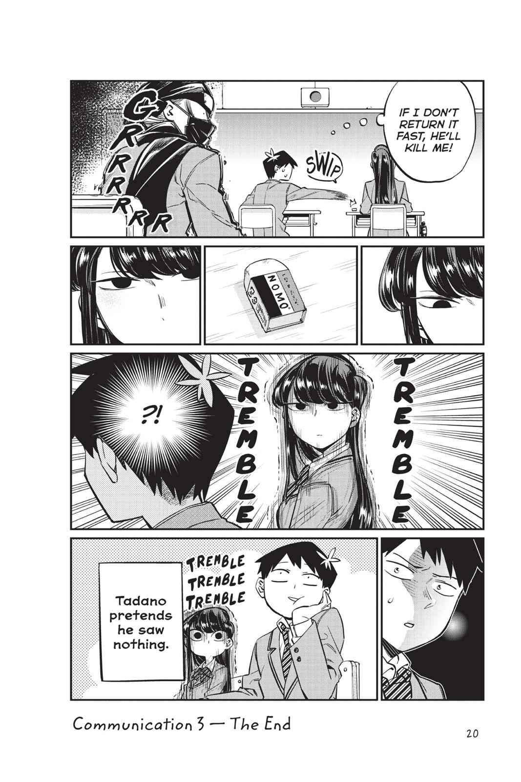 Komi Can't Communicate Chap 3 - Next Chap 4