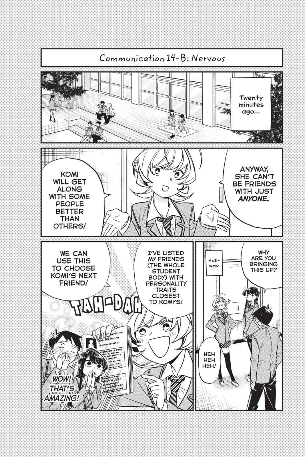 Komi Can't Communicate Chap 14 - Next Chap 15