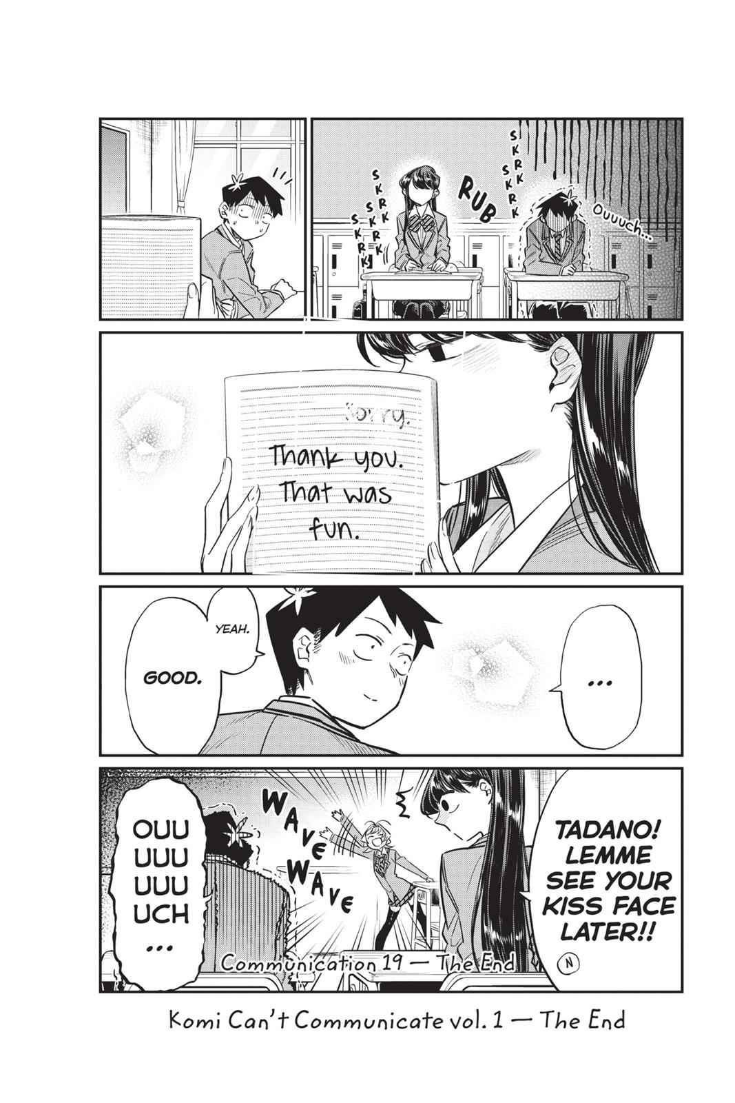 Komi Can't Communicate Chap 19 - Next Chap 20