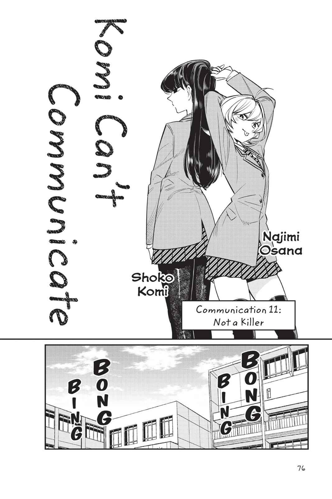 Komi Can't Communicate Chap 11 - Next Chap 12