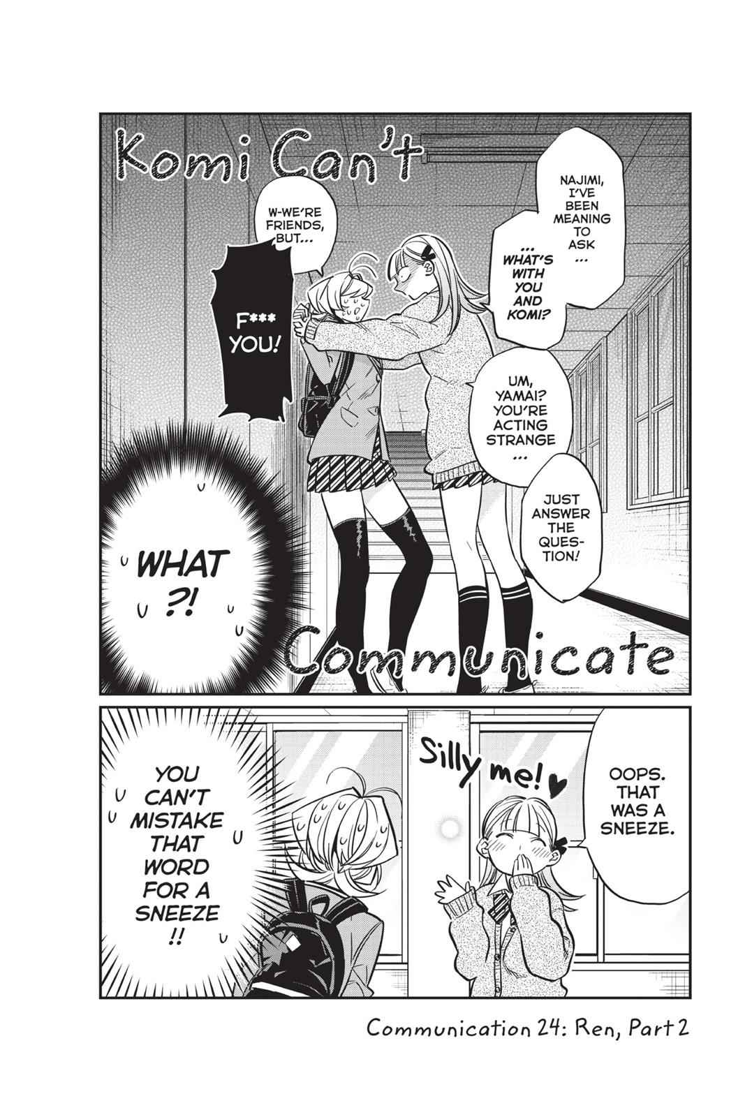 Komi Can't Communicate Chap 24 - Next Chap 25
