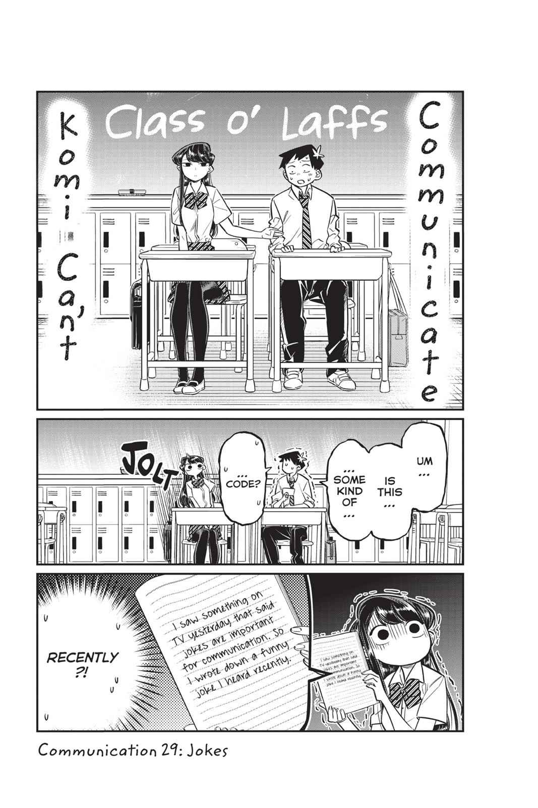 Komi Can't Communicate Chap 29 - Next Chap 30