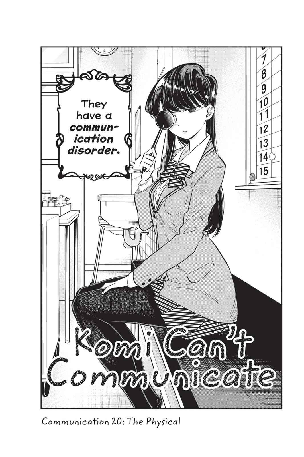 Komi Can't Communicate Chap 20 - Next Chap 21