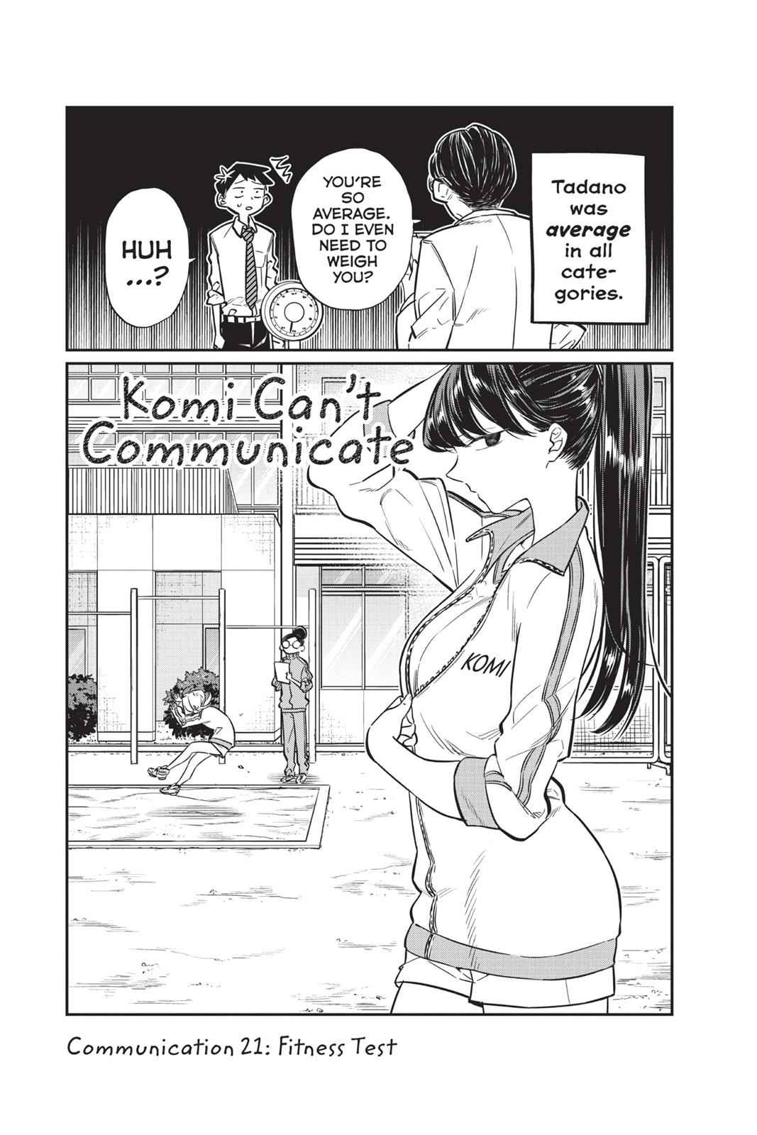 Komi Can't Communicate Chap 21 - Next Chap 22