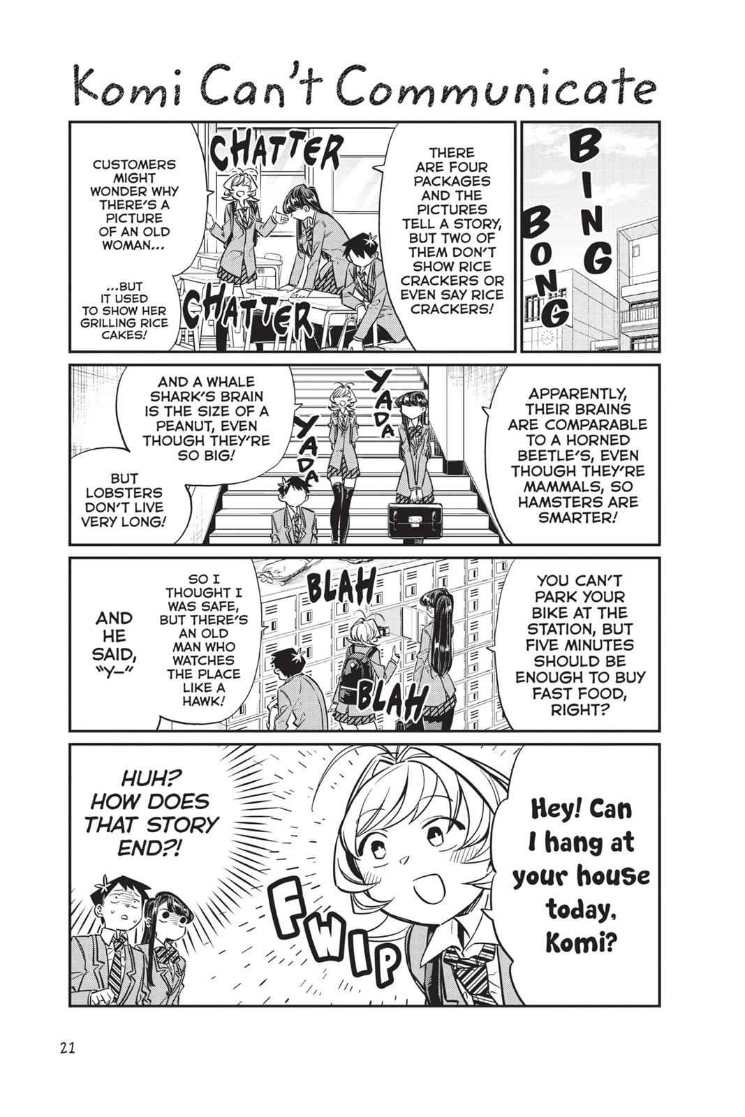 Komi Can't Communicate Chap 22 - Next Chap 23
