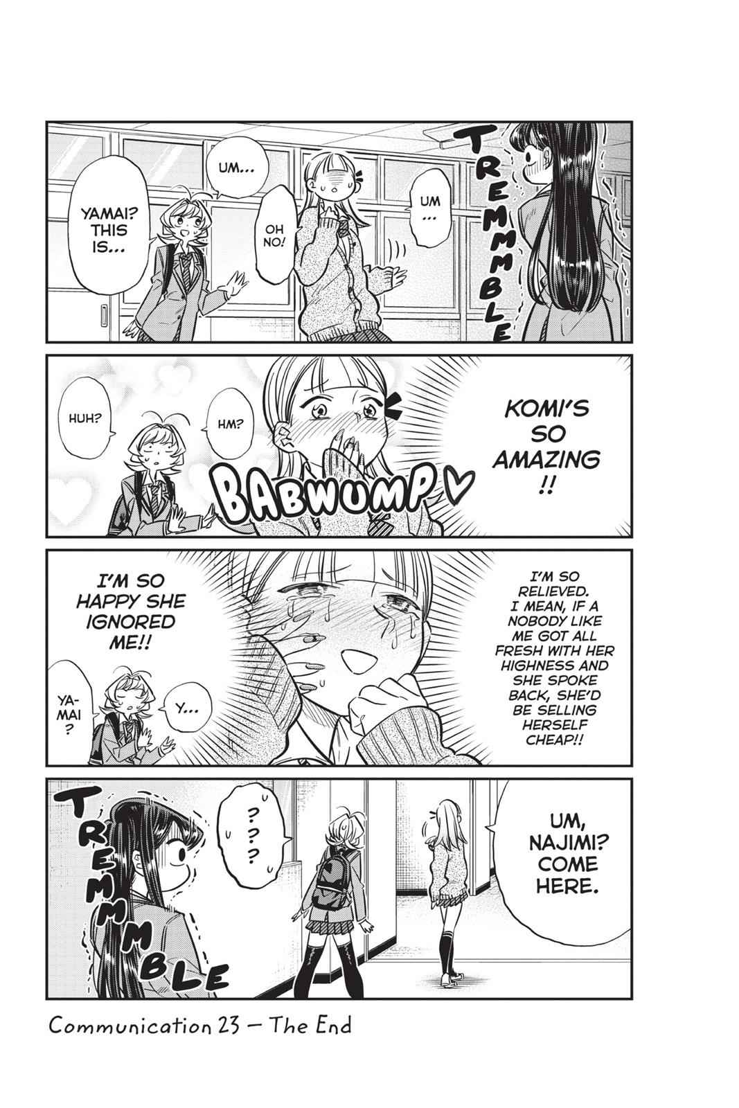 Komi Can't Communicate Chap 23 - Next Chap 24