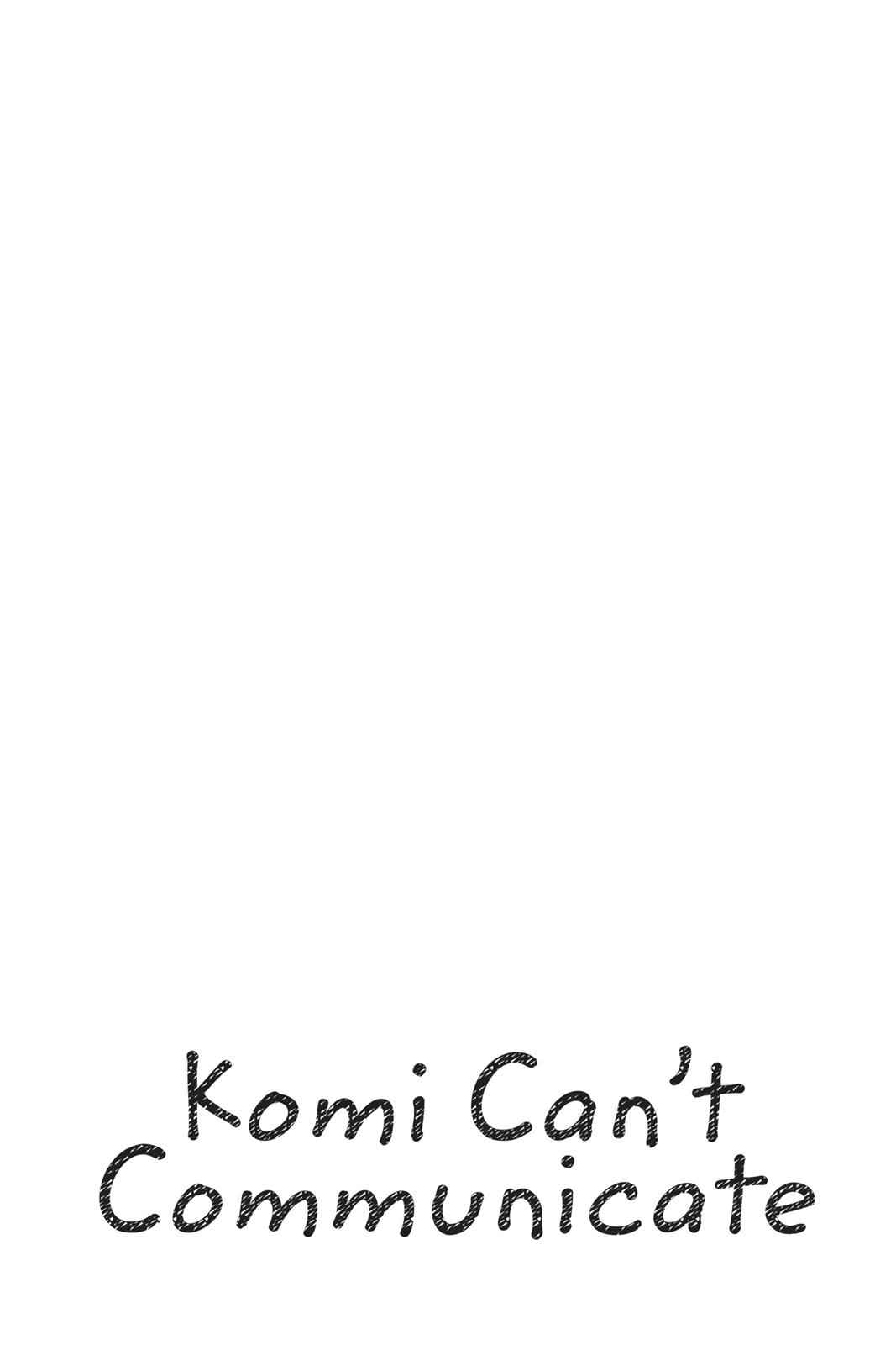 Komi Can't Communicate Chap 39 - Next Chap 40