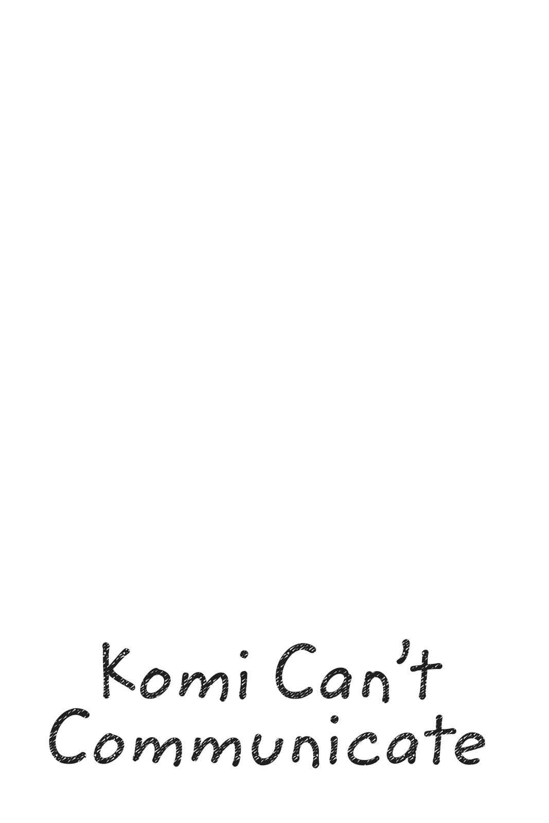 Komi Can't Communicate Chap 47 - Next Chap 48