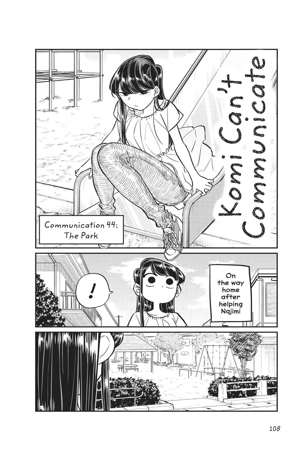 Komi Can't Communicate Chap 44 - Next Chap 45
