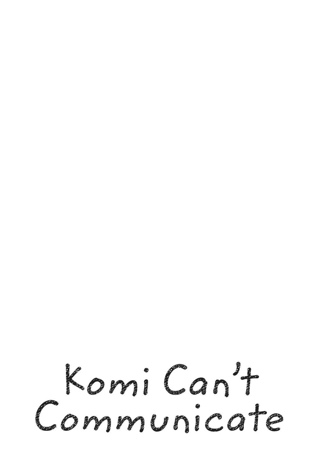 Komi Can't Communicate Chap 44 - Next Chap 45