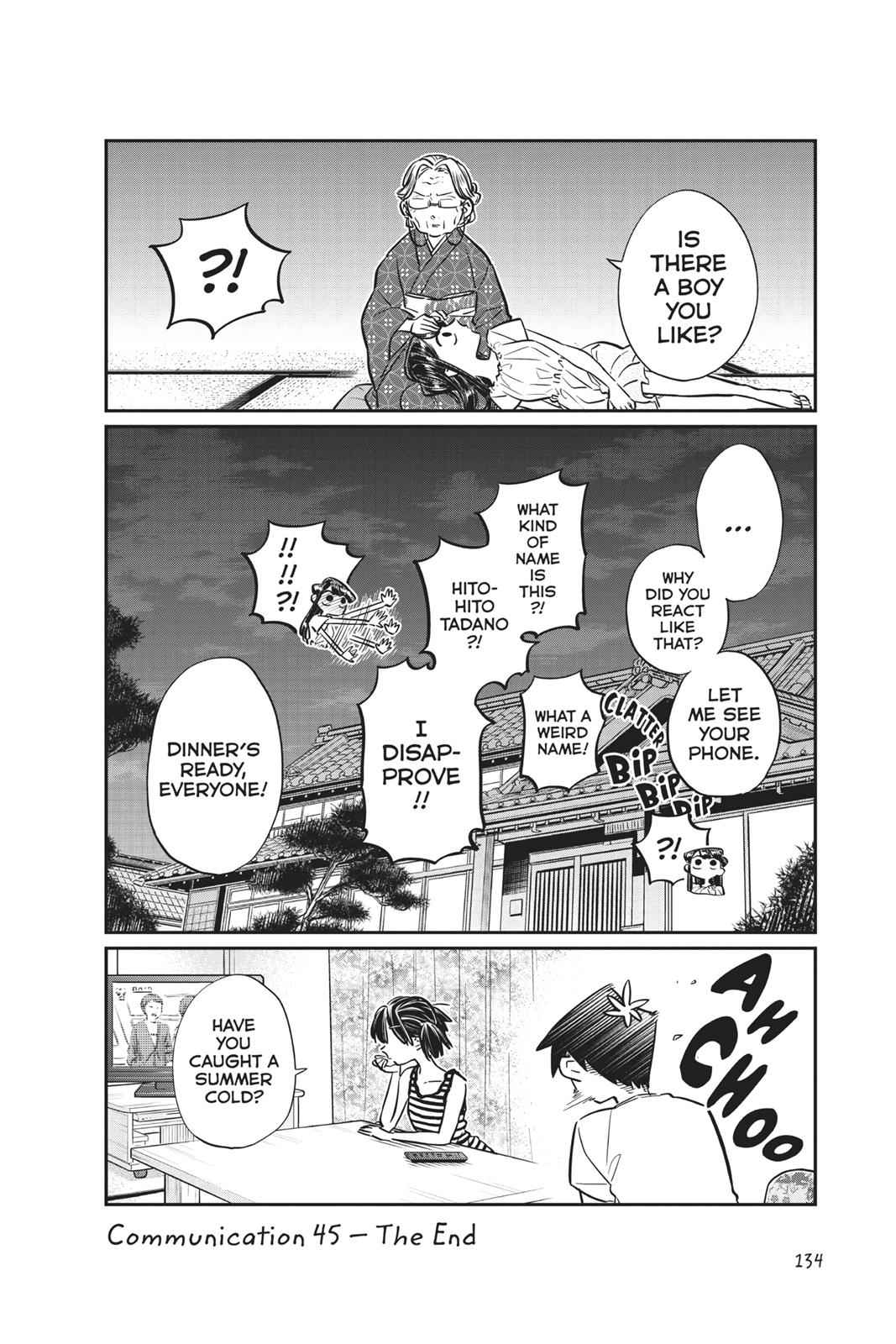 Komi Can't Communicate Chap 45 - Next Chap 46
