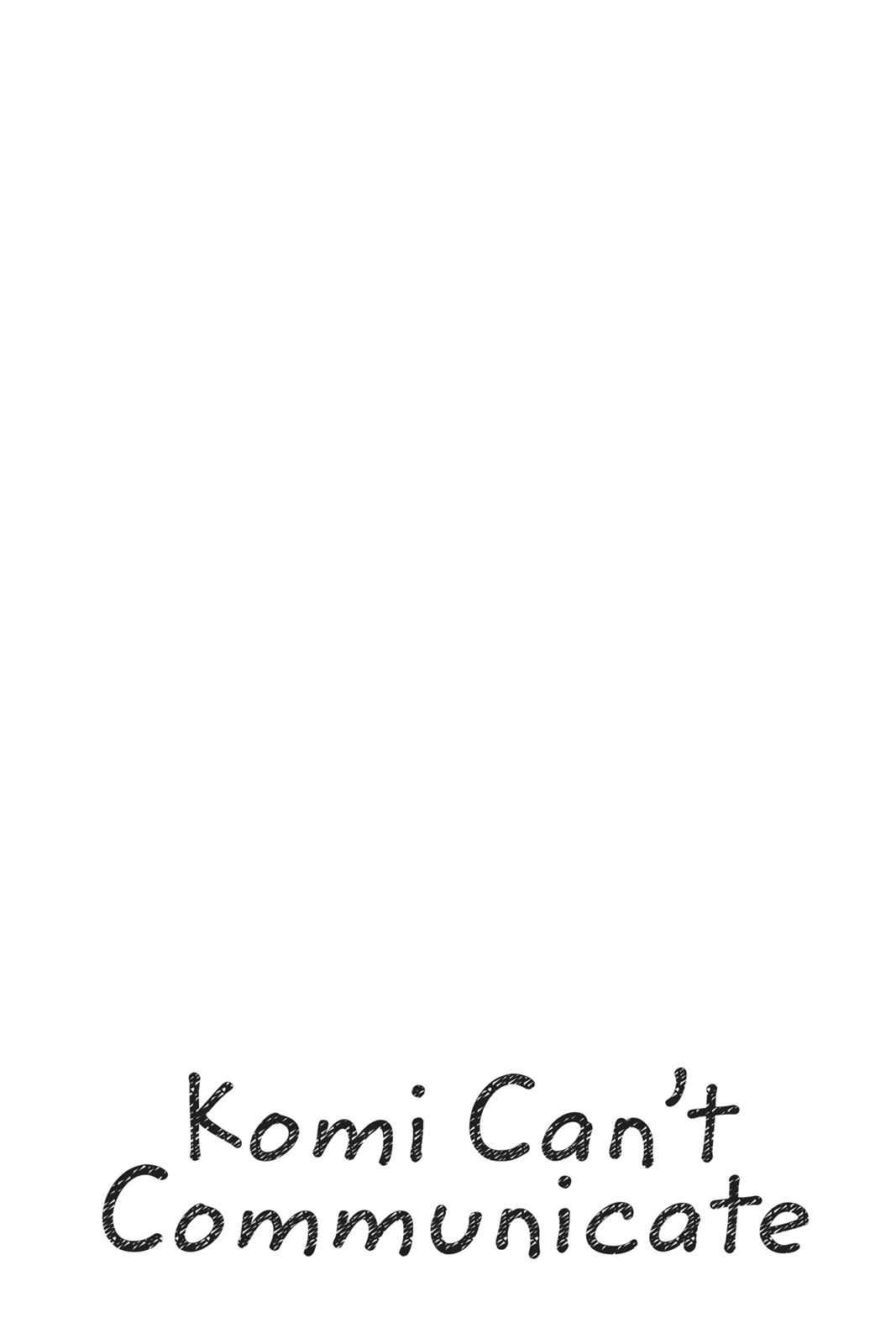Komi Can't Communicate Chap 48 - Next Chap 49