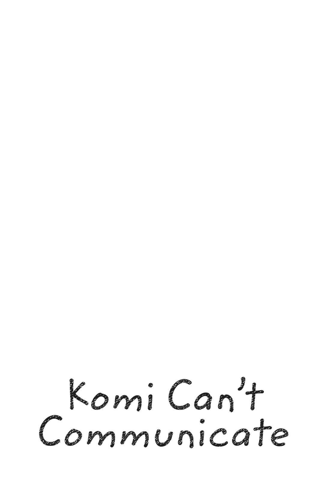 Komi Can't Communicate Chap 49 - Next Chap 50