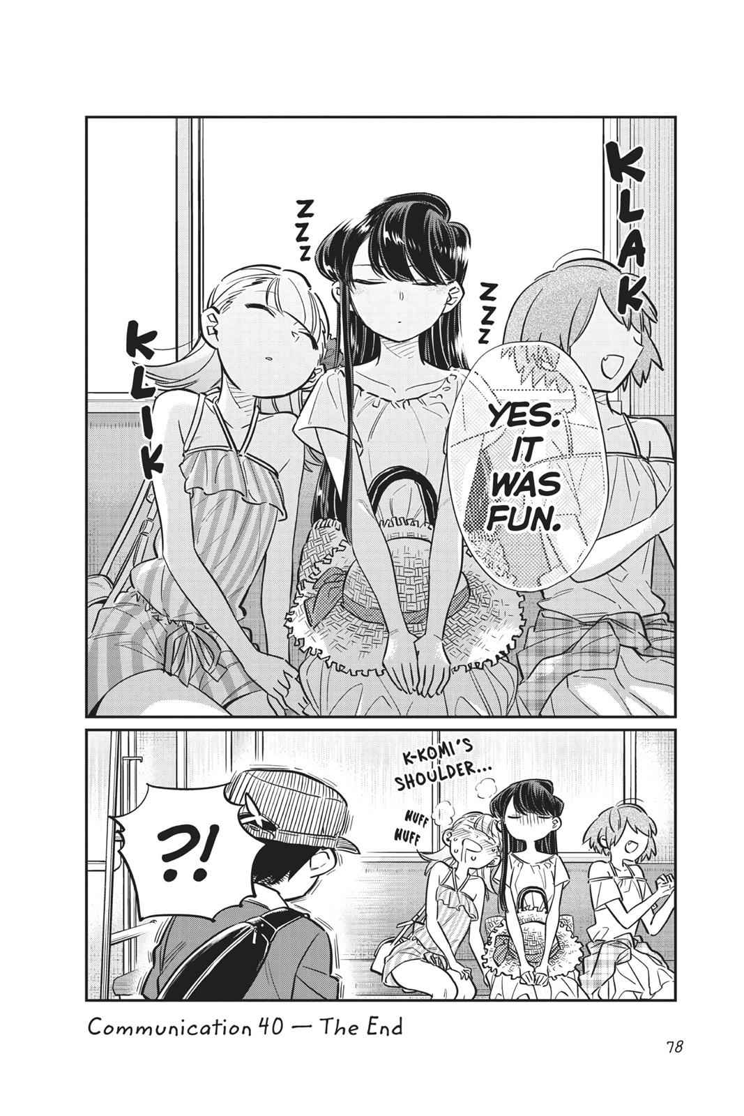 Komi Can't Communicate Chap 40 - Next Chap 41