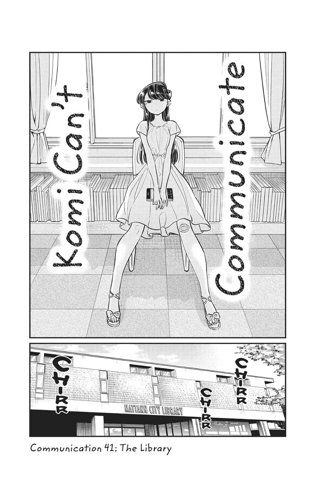 Komi Can't Communicate Chap 41 - Next Chap 42