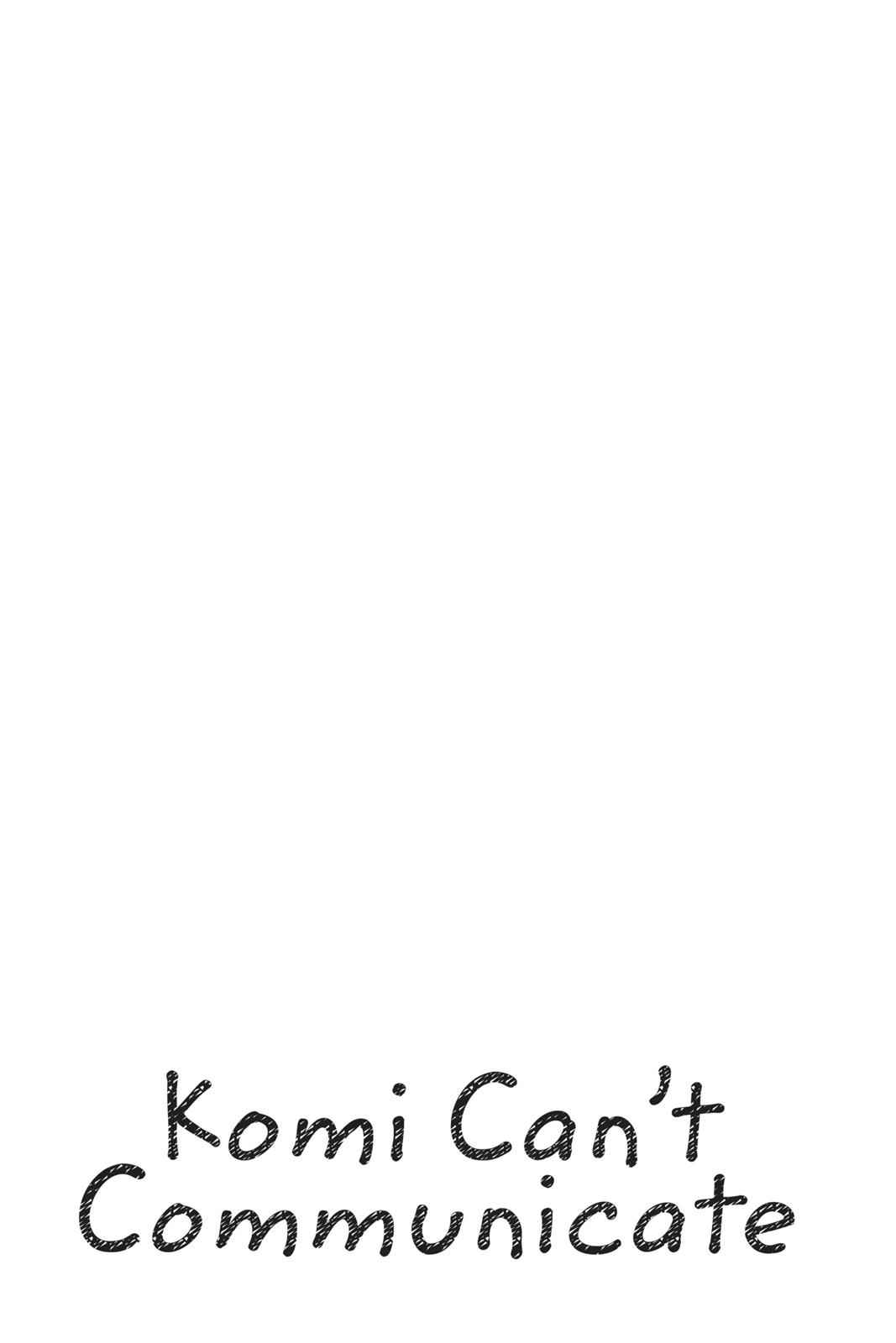 Komi Can't Communicate Chap 57 - Next Chap 58
