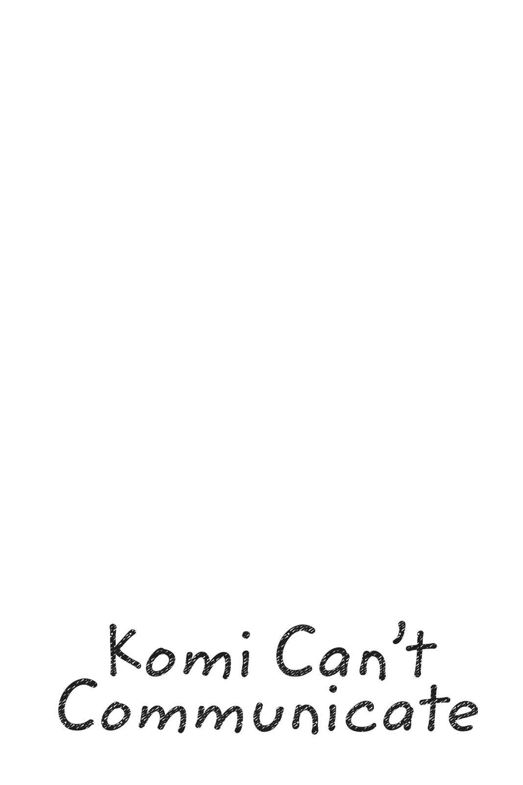 Komi Can't Communicate Chap 55 - Next Chap 56