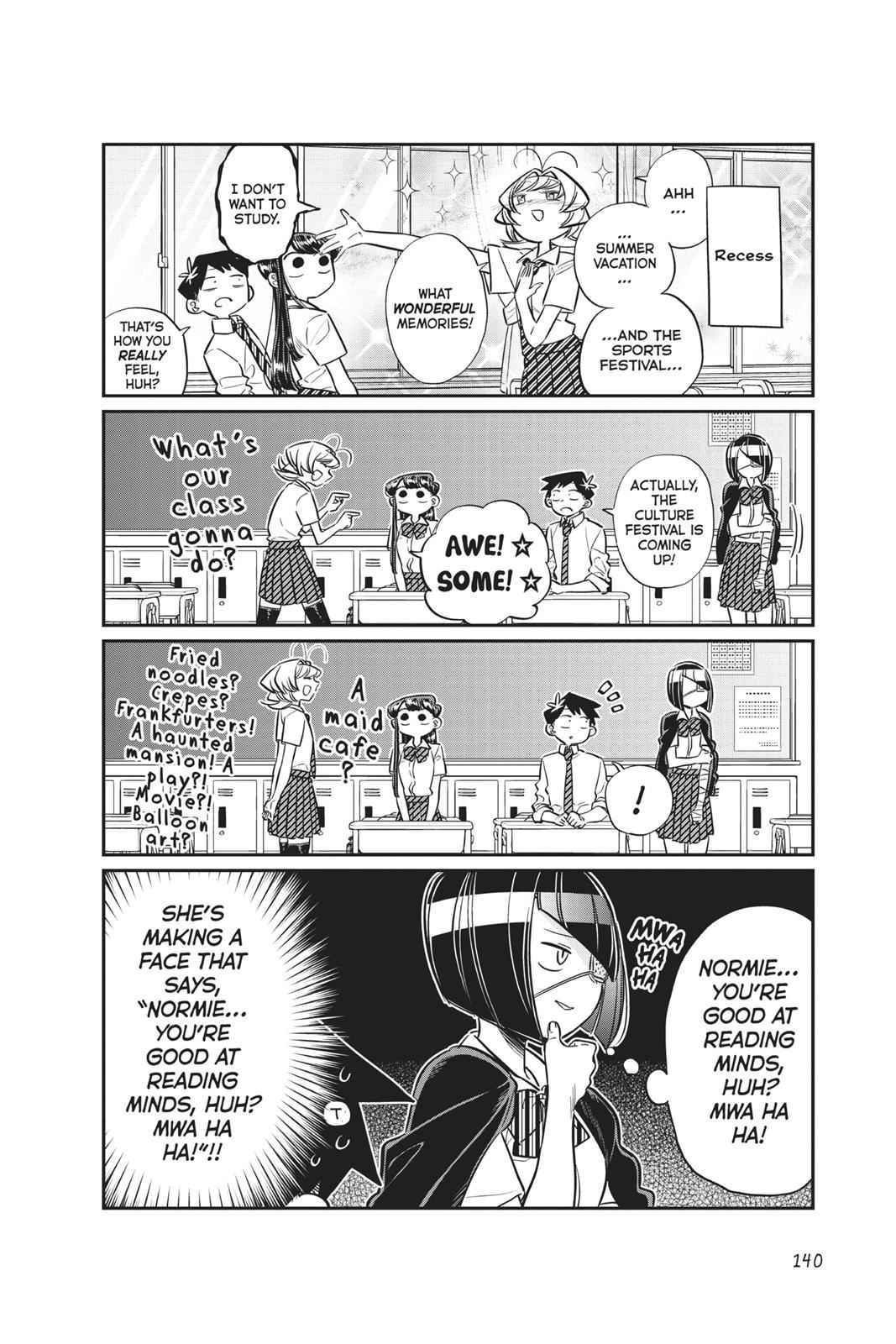 Komi Can't Communicate Chap 56 - Next Chap 57