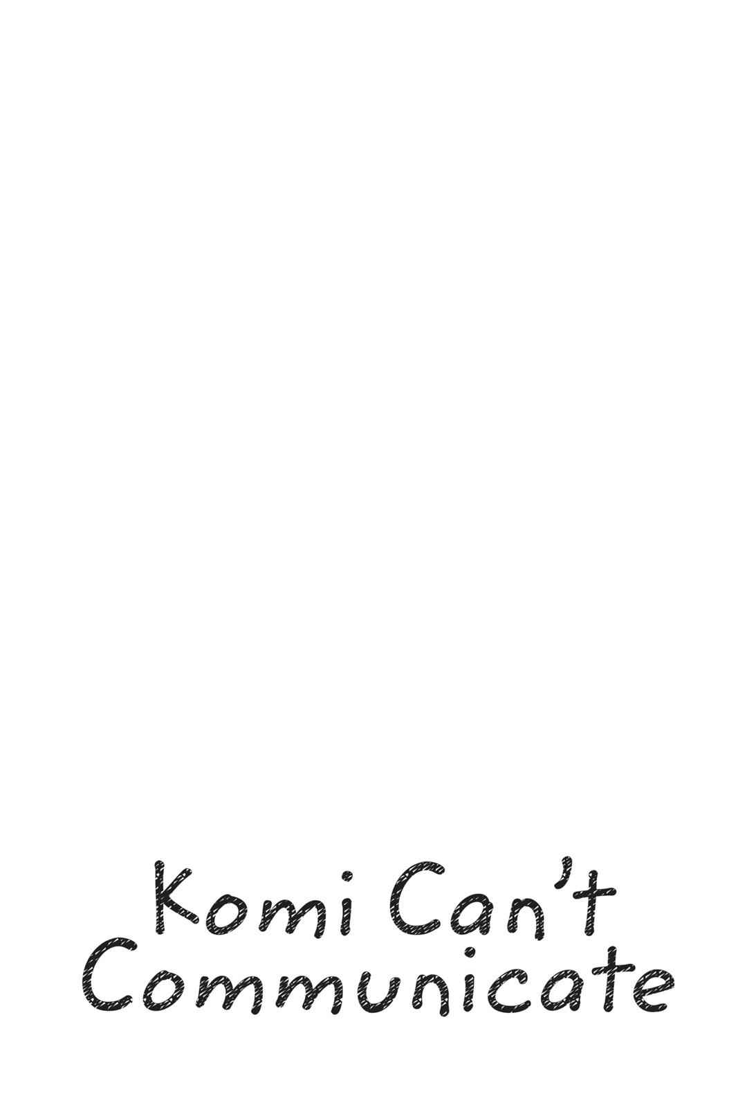Komi Can't Communicate Chap 56 - Next Chap 57
