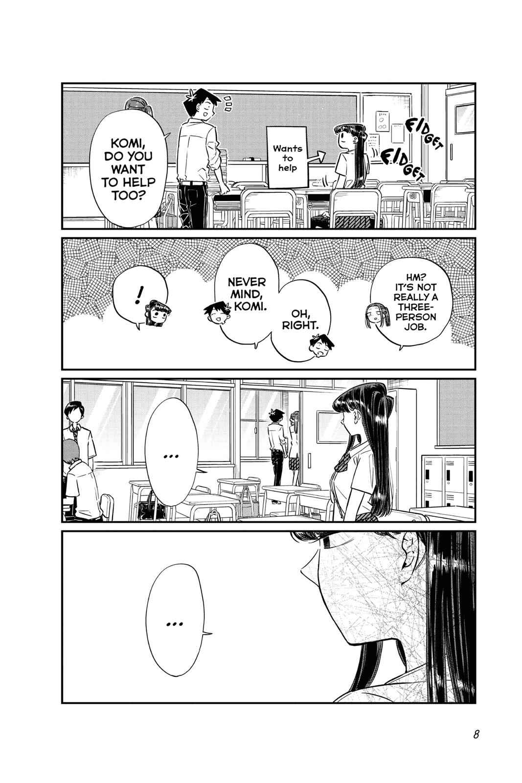 Komi Can't Communicate Chap 58 - Next Chap 59
