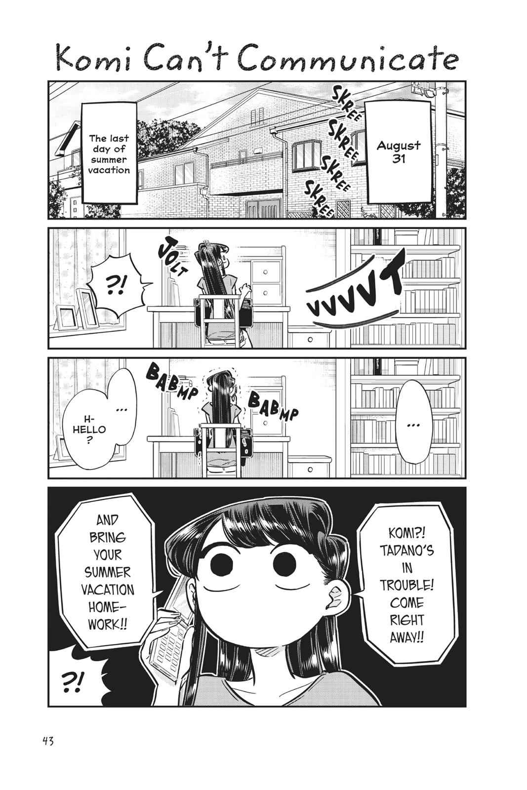 Komi Can't Communicate Chap 50 - Next Chap 51