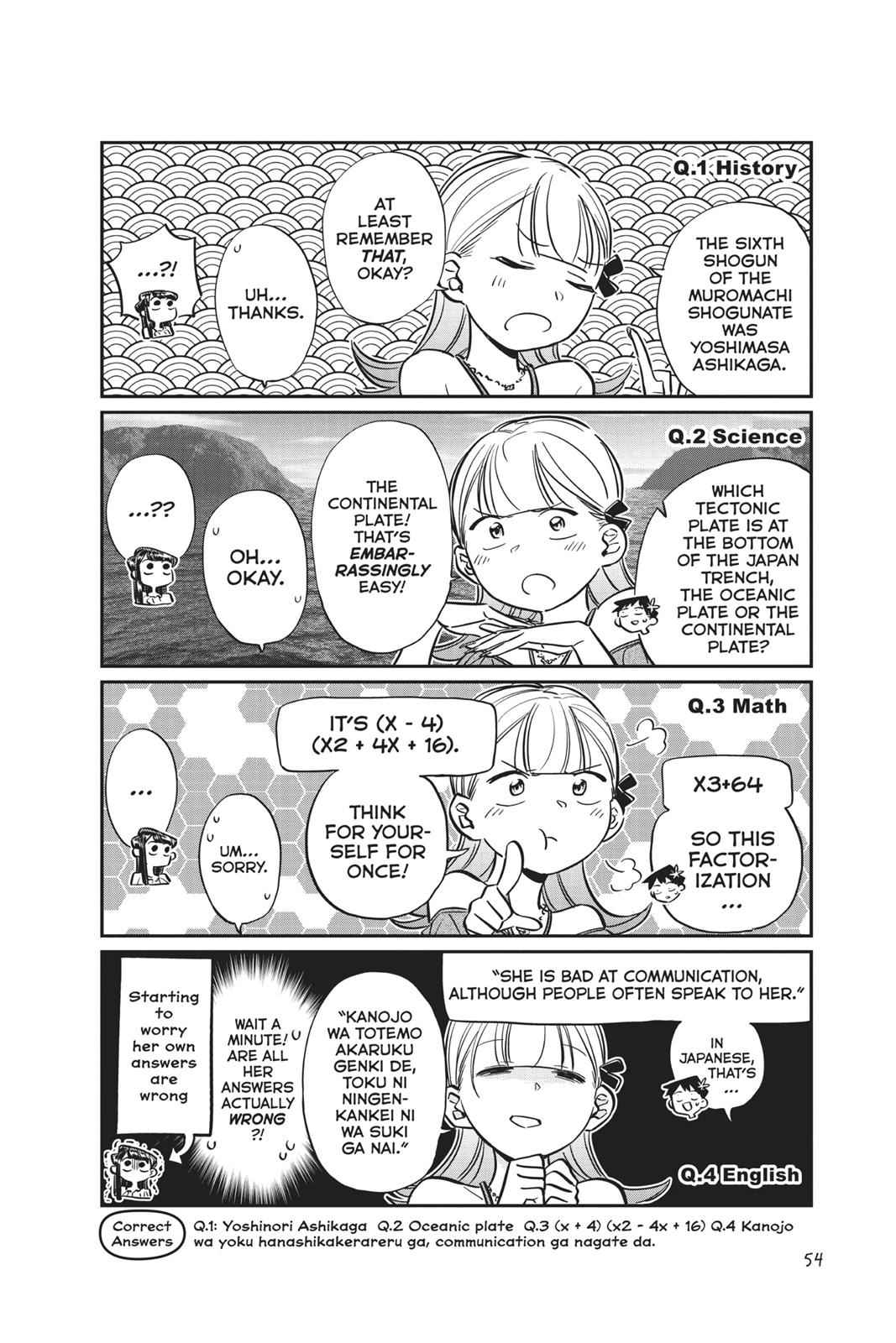 Komi Can't Communicate Chap 50 - Next Chap 51