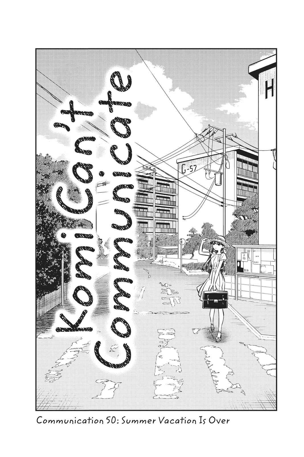 Komi Can't Communicate Chap 50 - Next Chap 51