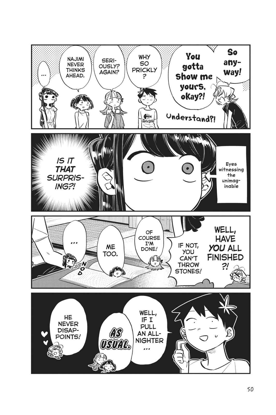 Komi Can't Communicate Chap 50 - Next Chap 51