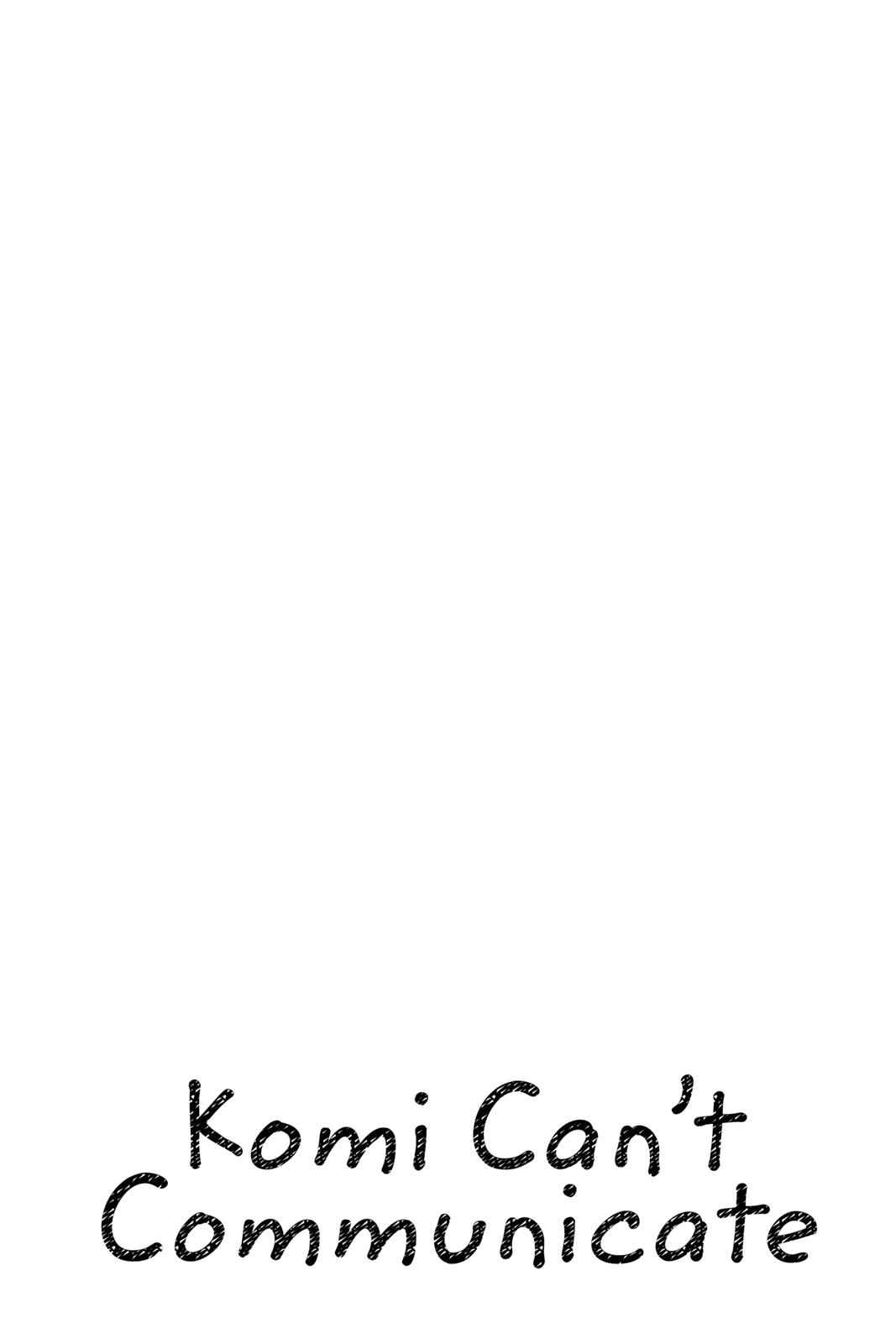 Komi Can't Communicate Chap 64 - Next Chap 65