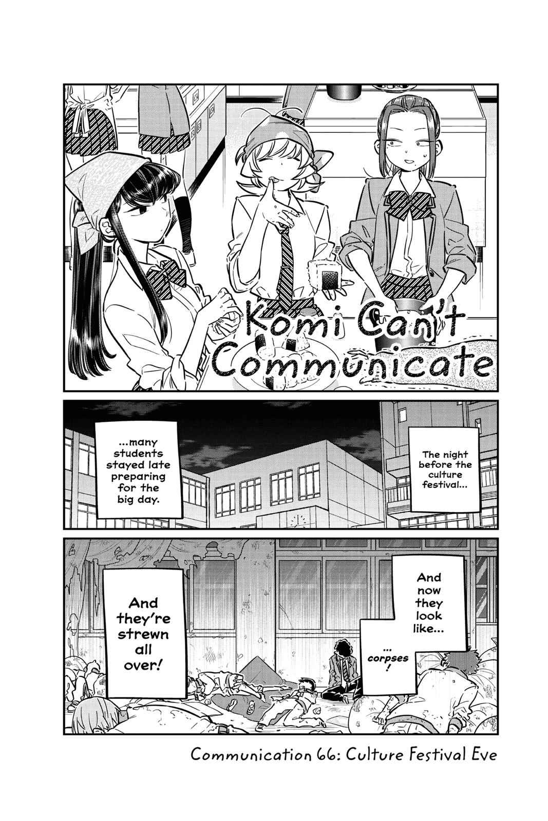 Komi Can't Communicate Chap 66 - Next Chap 67