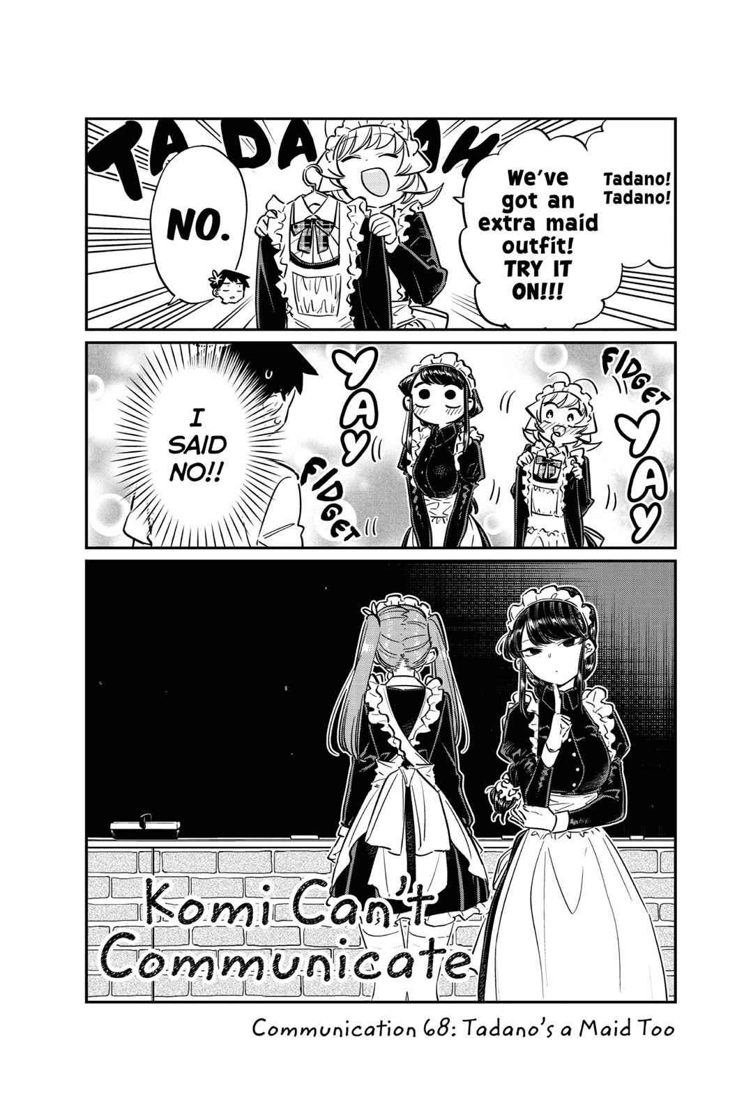 Komi Can't Communicate Chap 68 - Next Chap 69