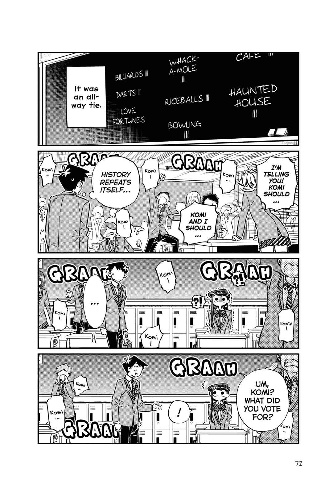 Komi Can't Communicate Chap 62 - Next Chap 63
