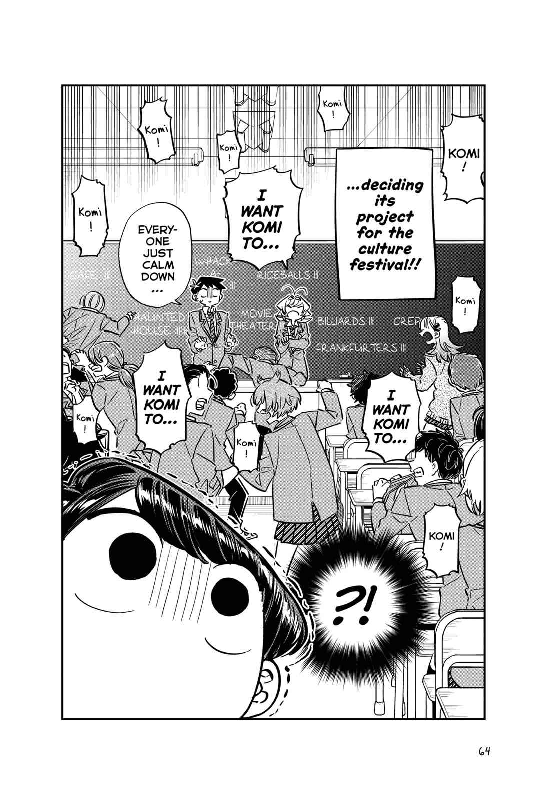 Komi Can't Communicate Chap 62 - Next Chap 63