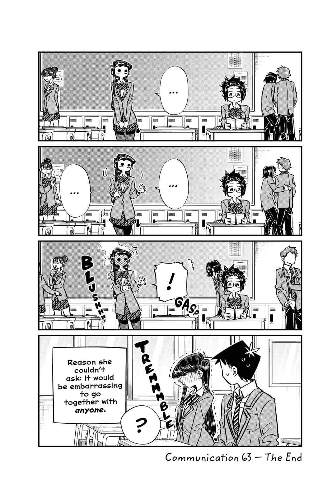 Komi Can't Communicate Chap 63 - Next Chap 64