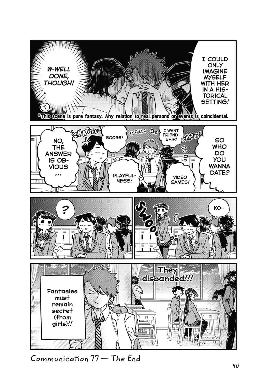 Komi Can't Communicate Chap 77 - Next Chap 78