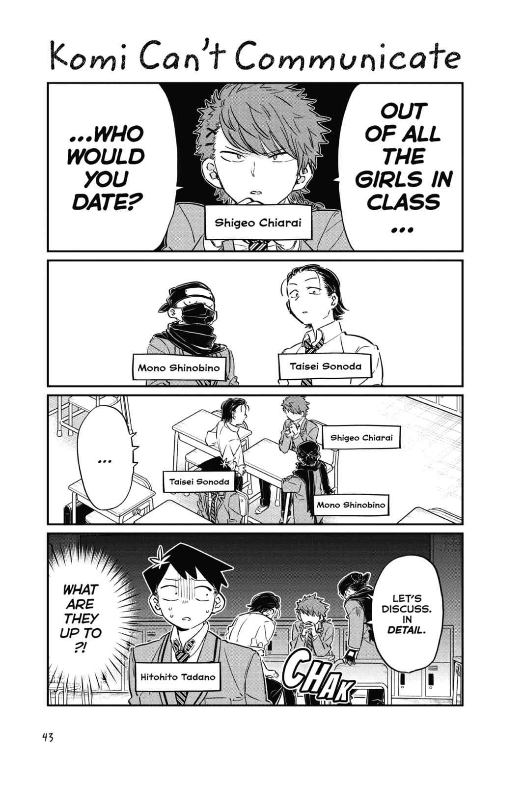 Komi Can't Communicate Chap 75 - Next Chap 76
