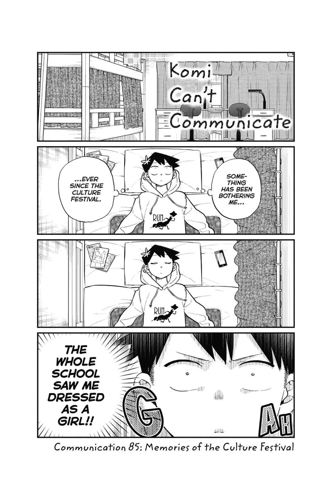 Komi Can't Communicate Chap 85 - Next Chap 86