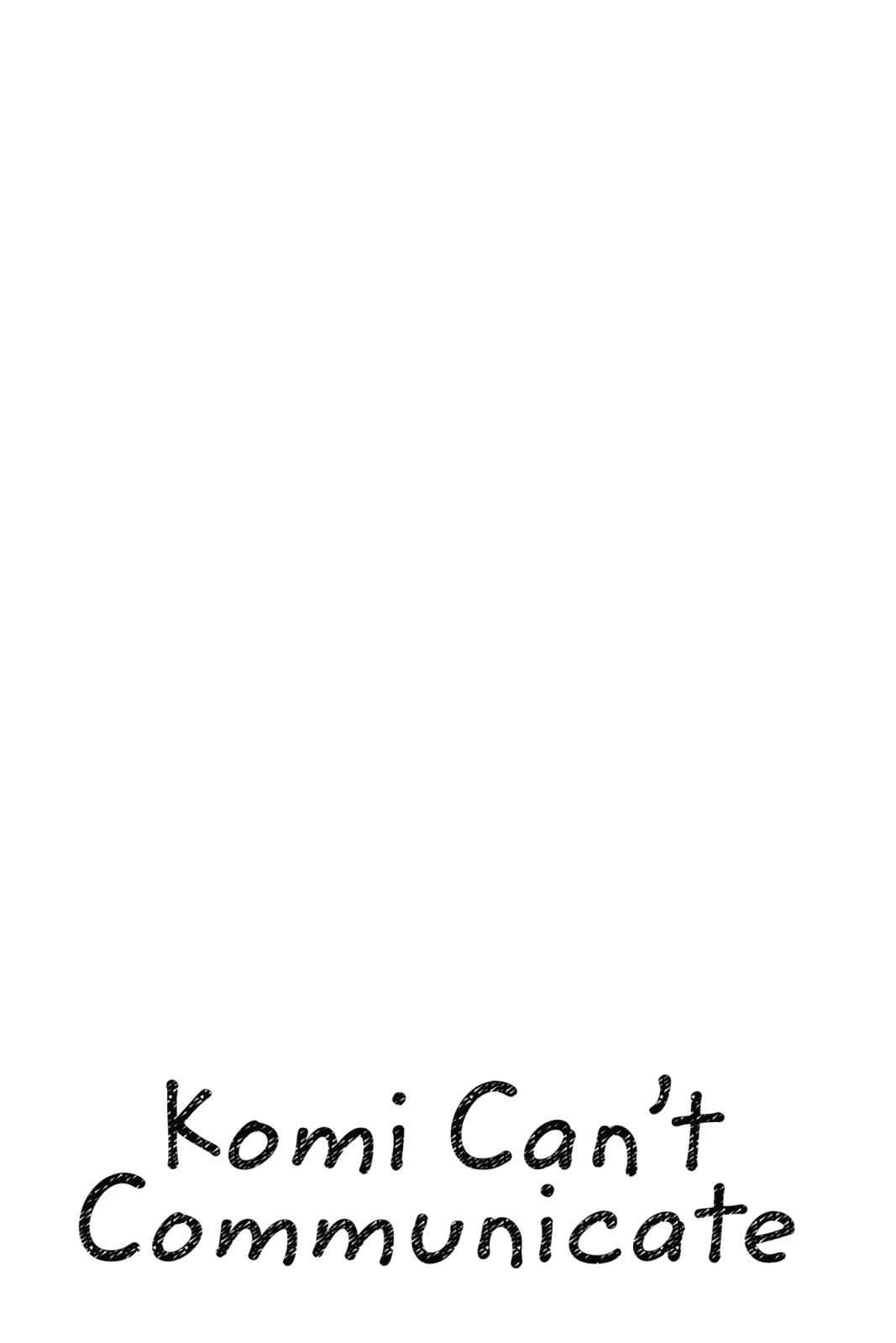 Komi Can't Communicate Chap 85 - Next Chap 86