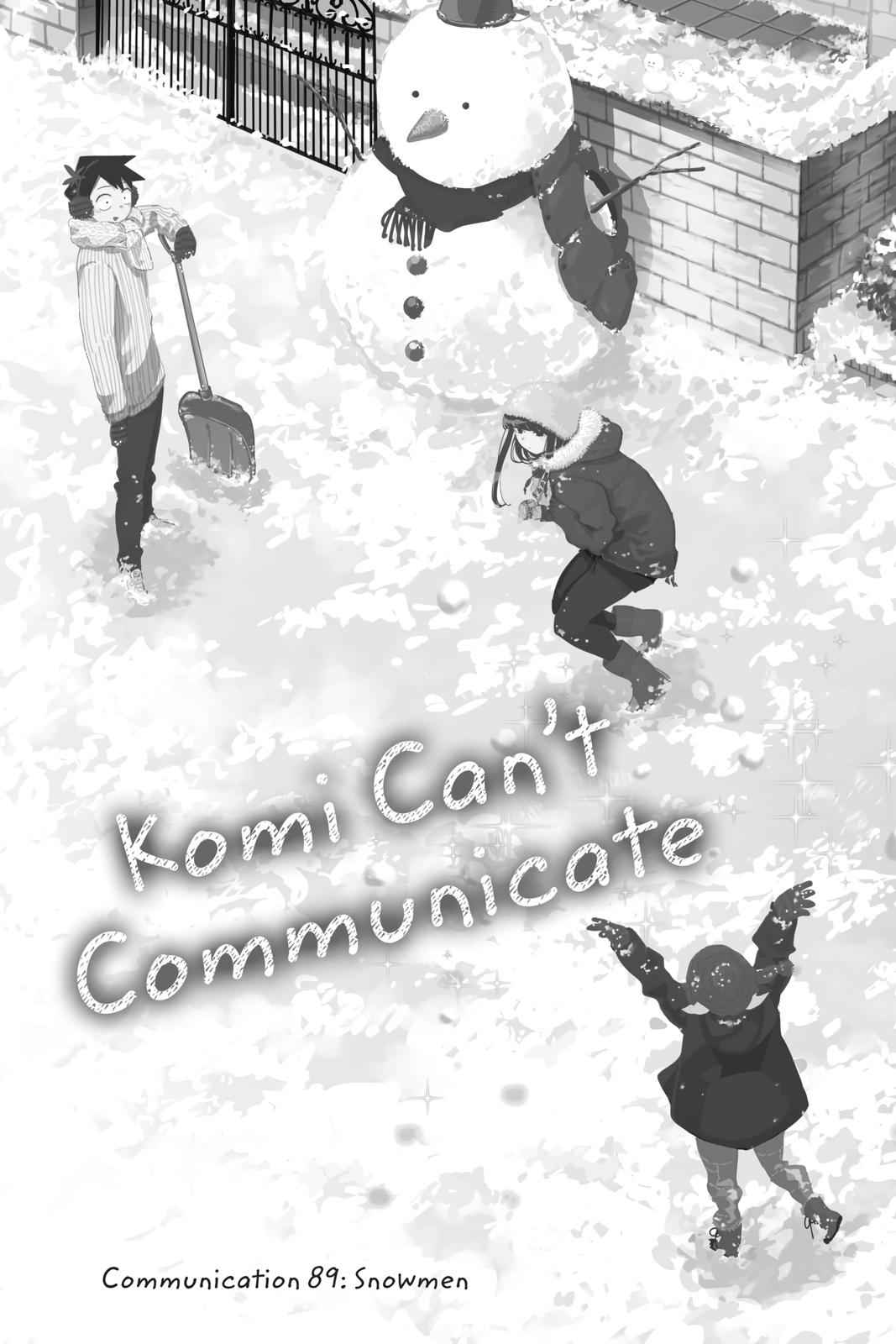 Komi Can't Communicate Chap 89 - Next Chap 90