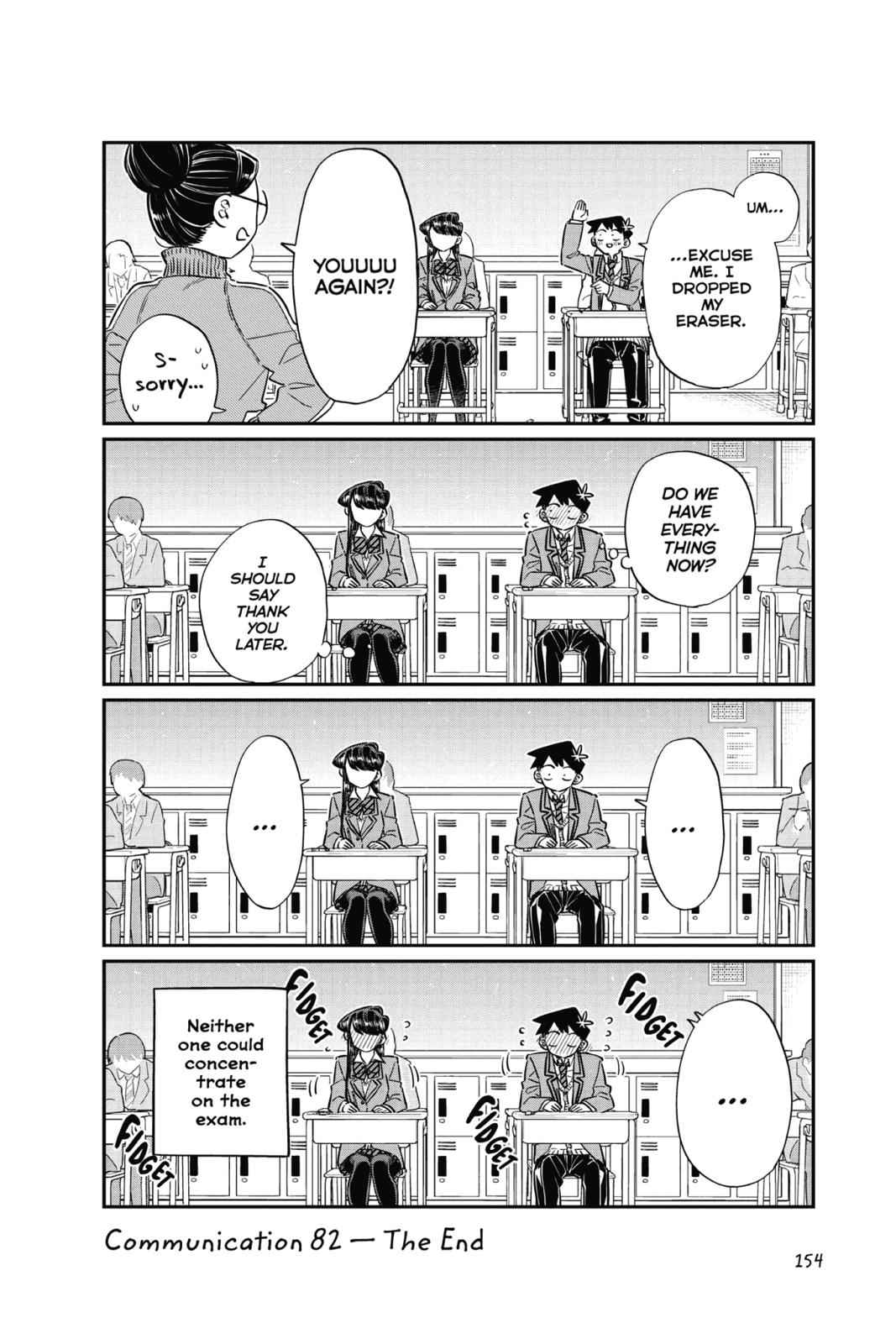 Komi Can't Communicate Chap 82 - Next Chap 83