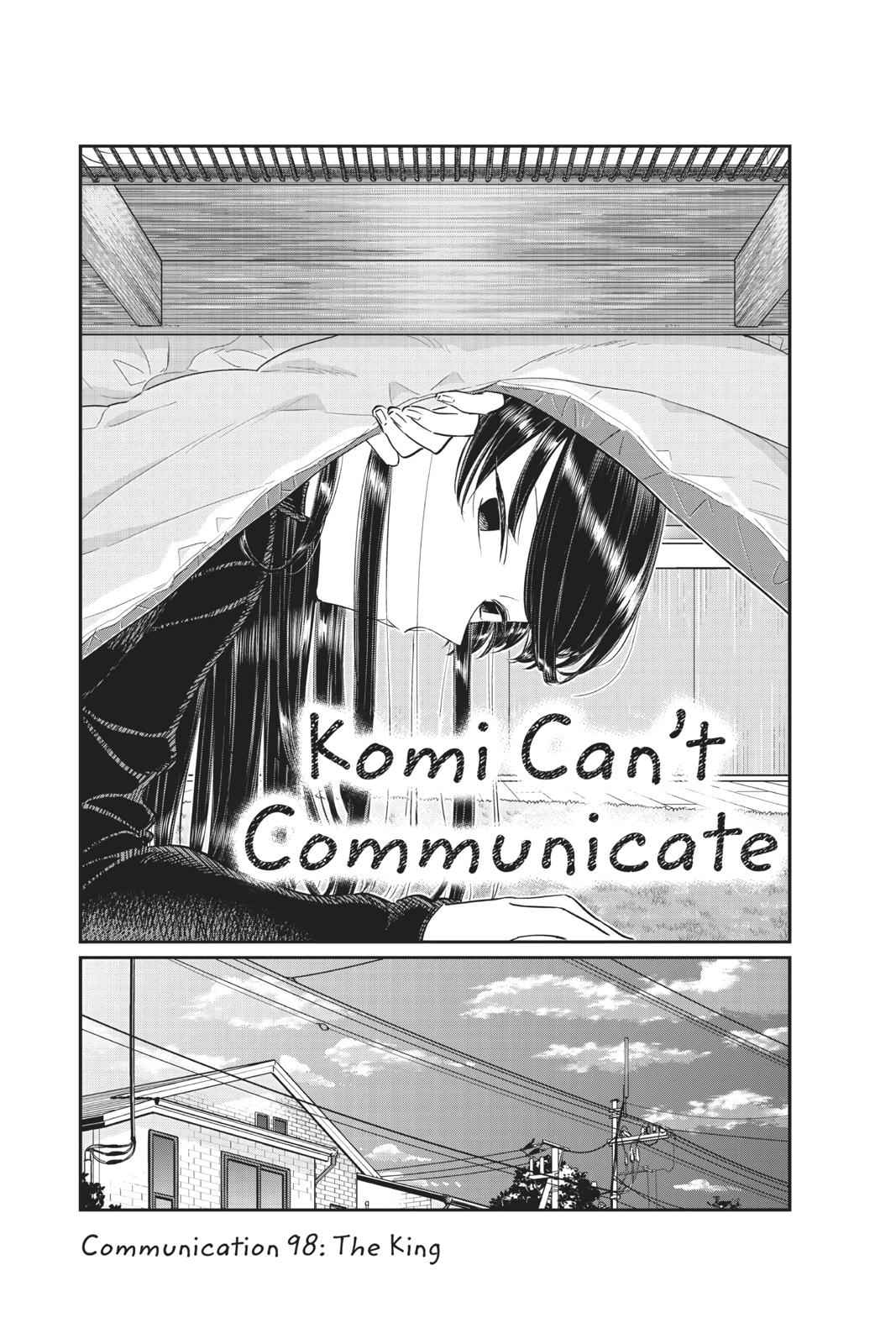 Komi Can't Communicate Chap 98 - Next Chap 99