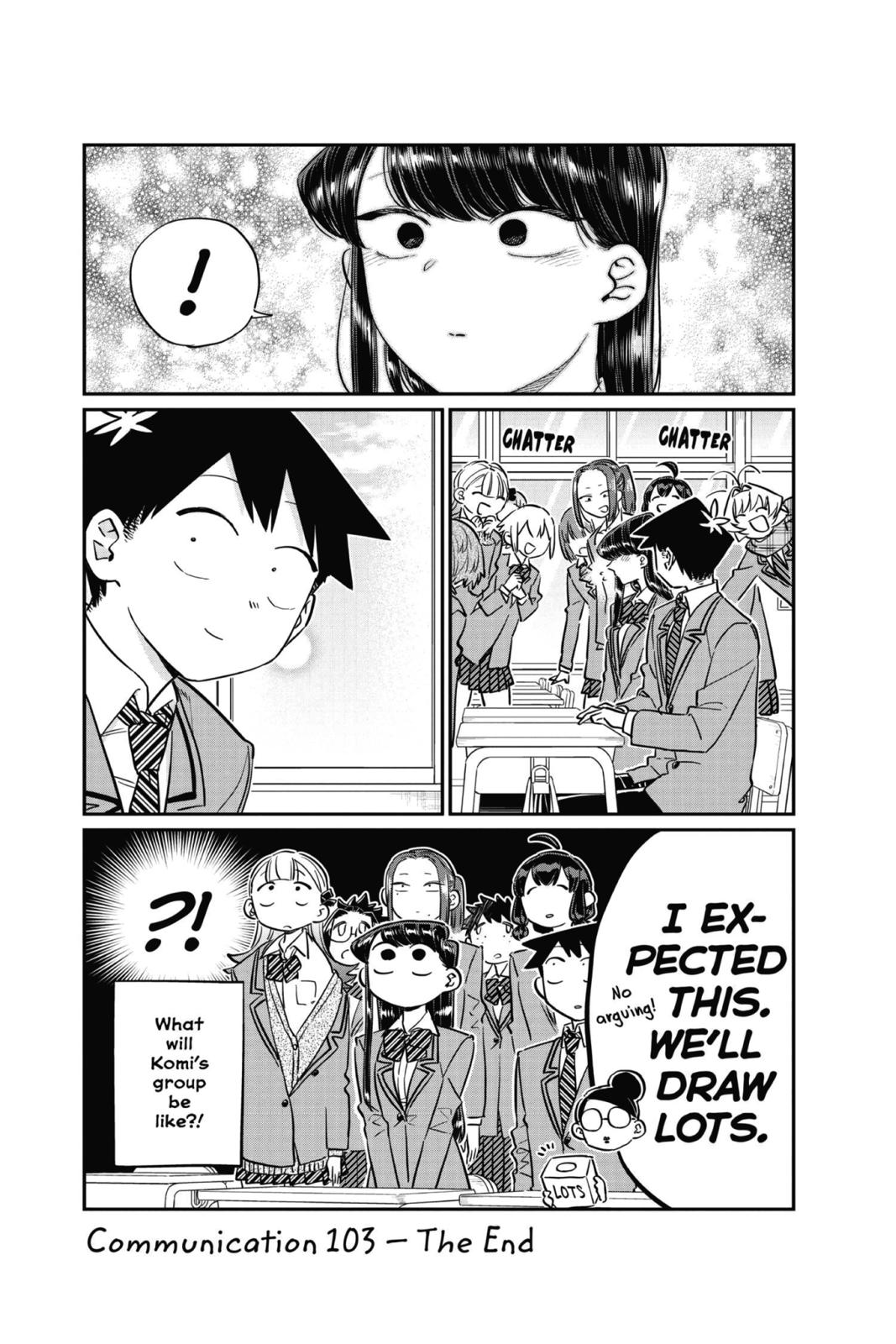Komi Can't Communicate Chap 103 - Next Chap 104