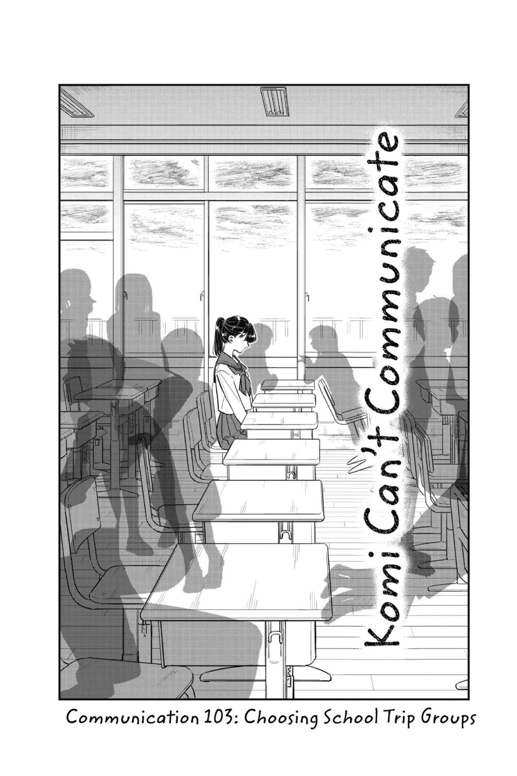 Komi Can't Communicate Chap 103 - Next Chap 104