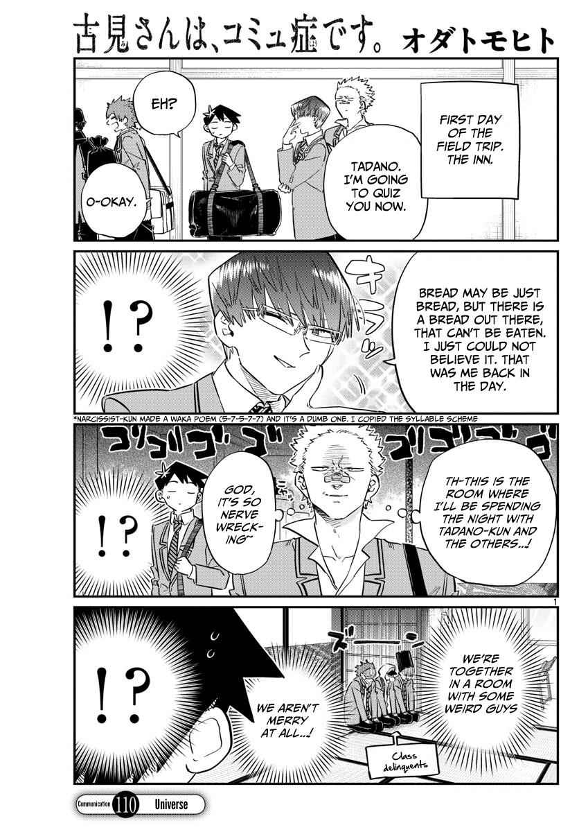 Komi Can't Communicate Chap 110 - Next Chap 111