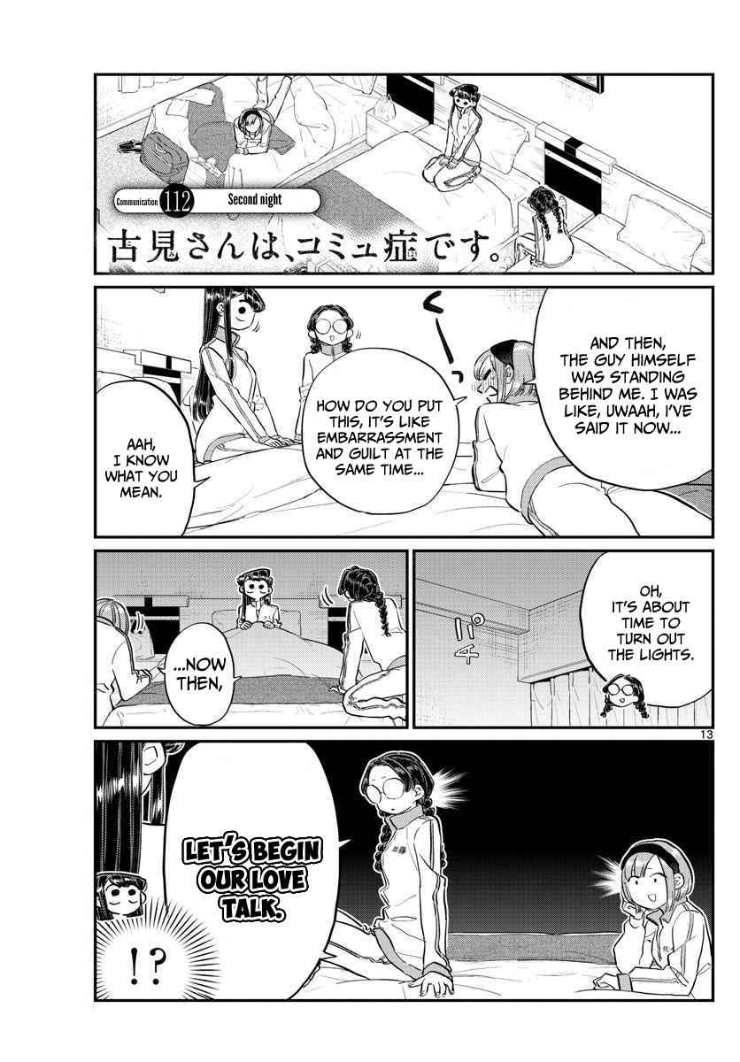 Komi Can't Communicate Chap 112 - Next Chap 113