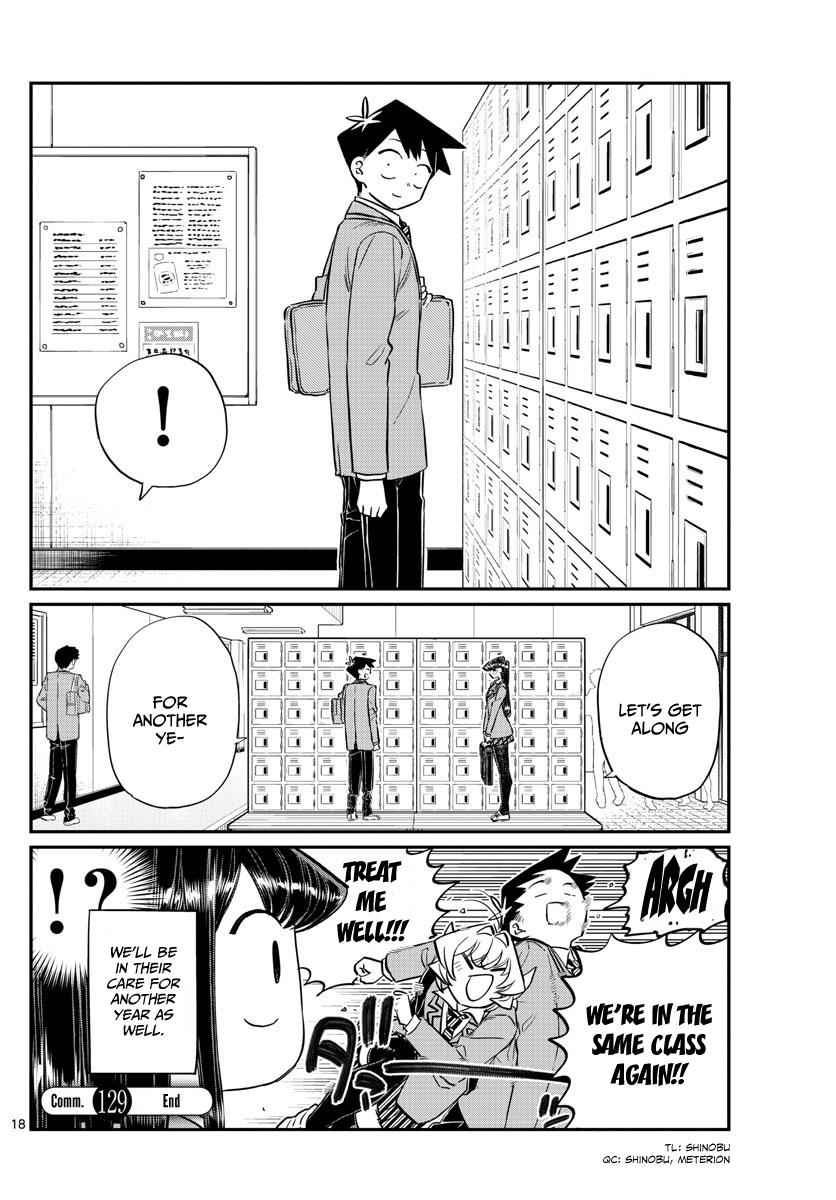 Komi Can't Communicate Chap 129 - Next Chap 130