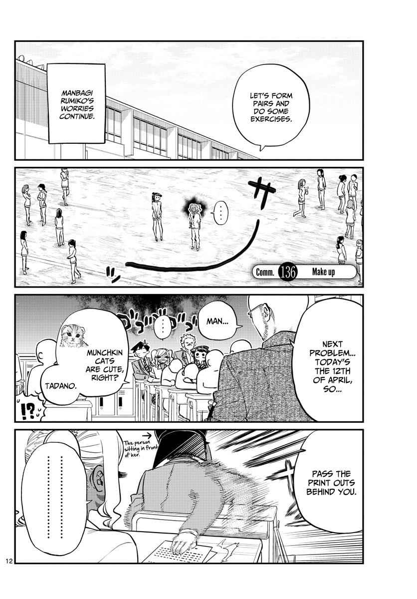 Komi Can't Communicate Chap 136 - Next Chap 137
