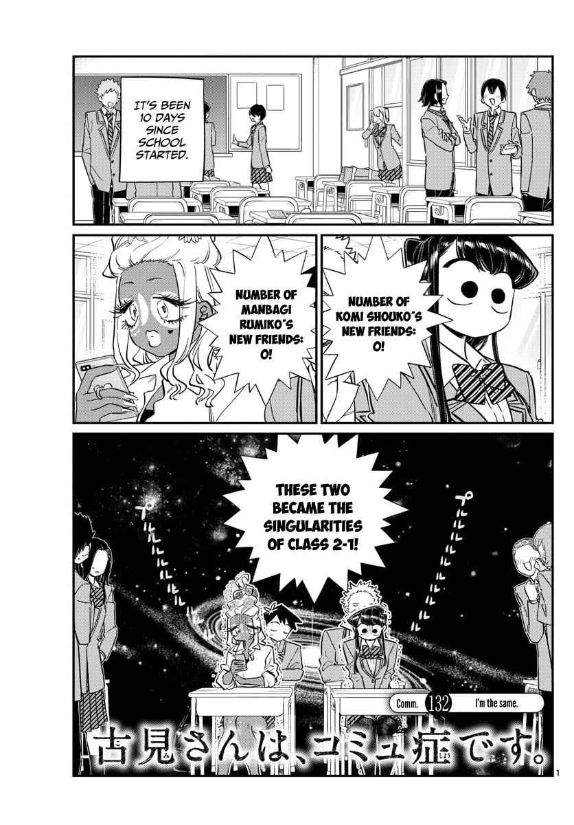 Komi Can't Communicate Chap 132 - Next Chap 133