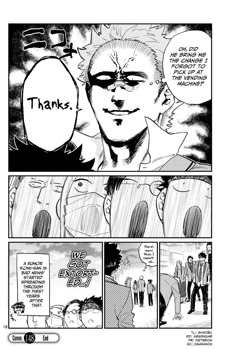 Komi Can't Communicate Chap 148 - Next Chap 149